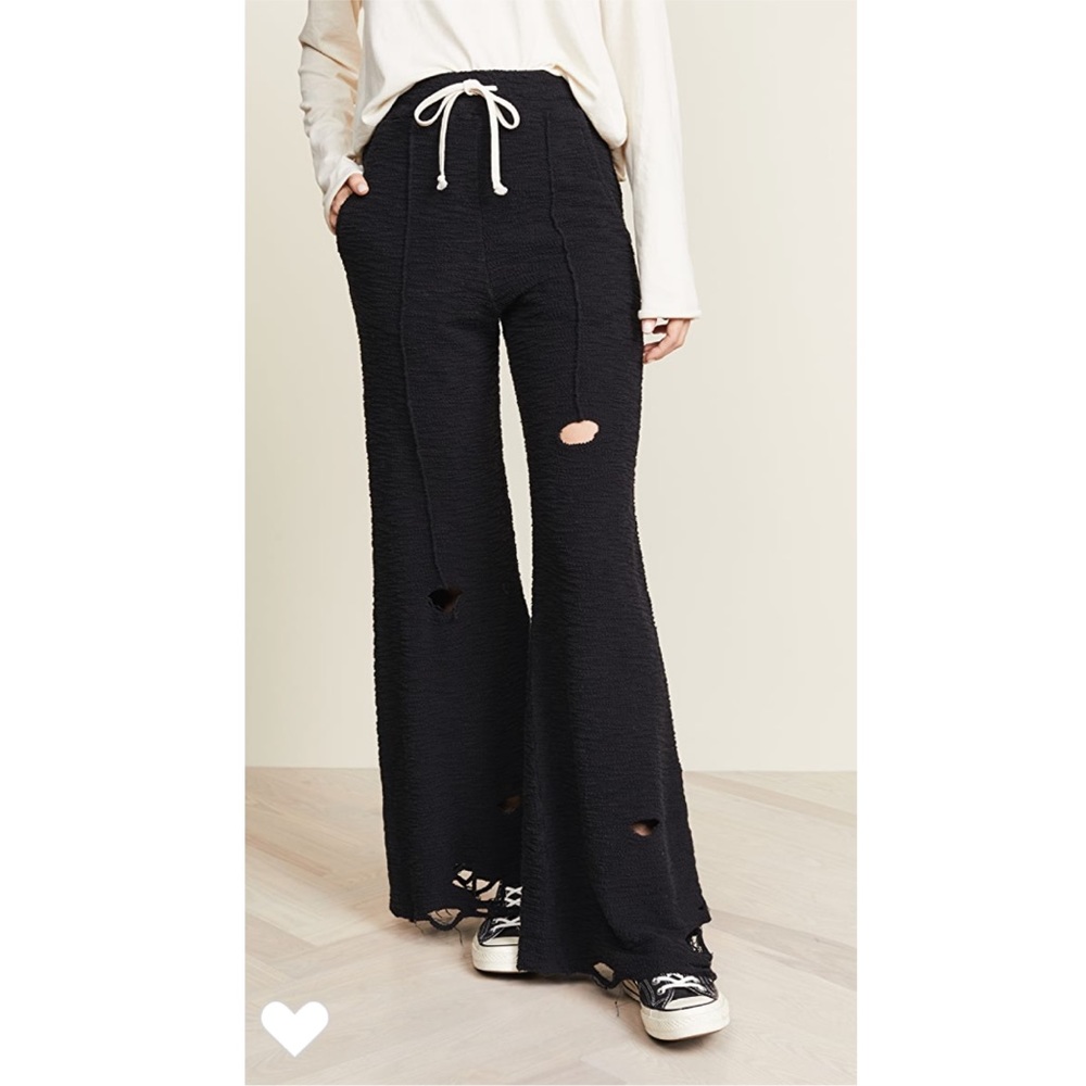 Twenty Montreal Raines Wide Leg Slashed Pants